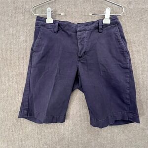 Sanctuary‎ x Anthropologie Womens Shorts Size 27 Navy Blue Casual Chino